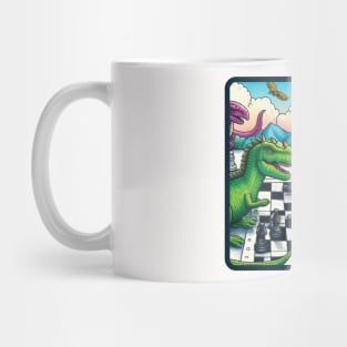 Dinosaur Chess Mug